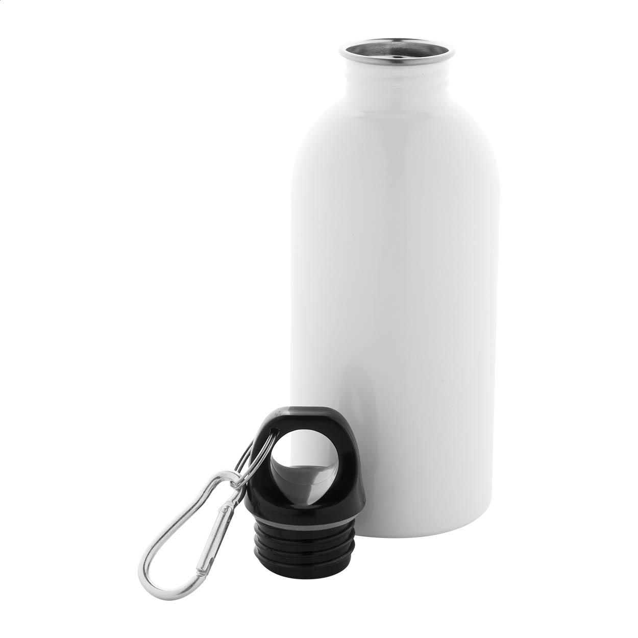 Flasche aus recyceltem Edelstahl