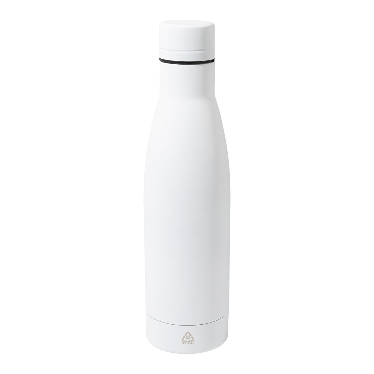 Flasche aus recyceltem Edelstahl