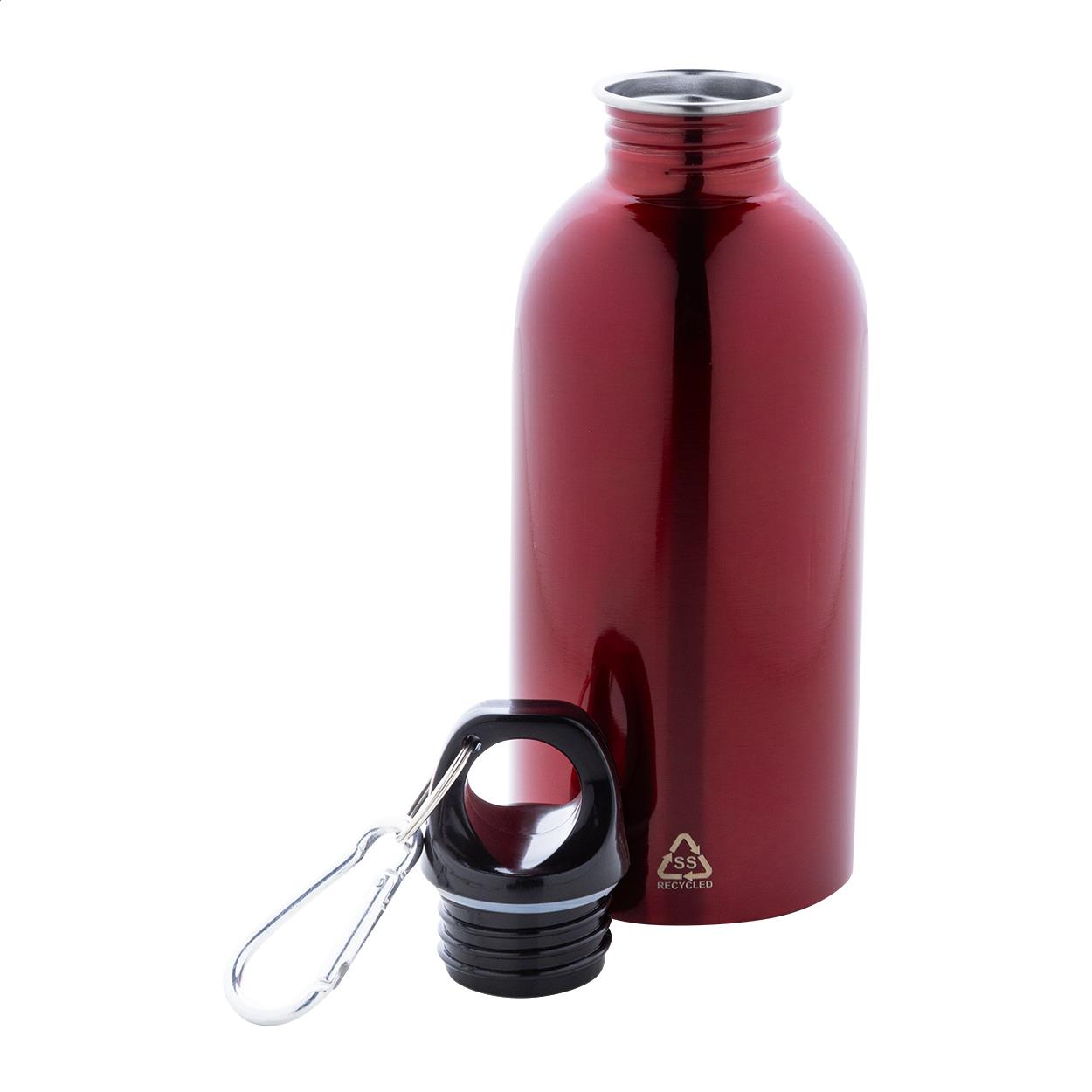 Flasche aus recyceltem Edelstahl