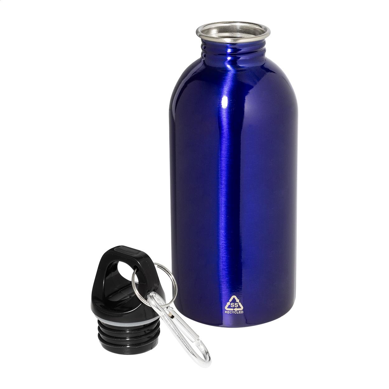 Flasche aus recyceltem Edelstahl