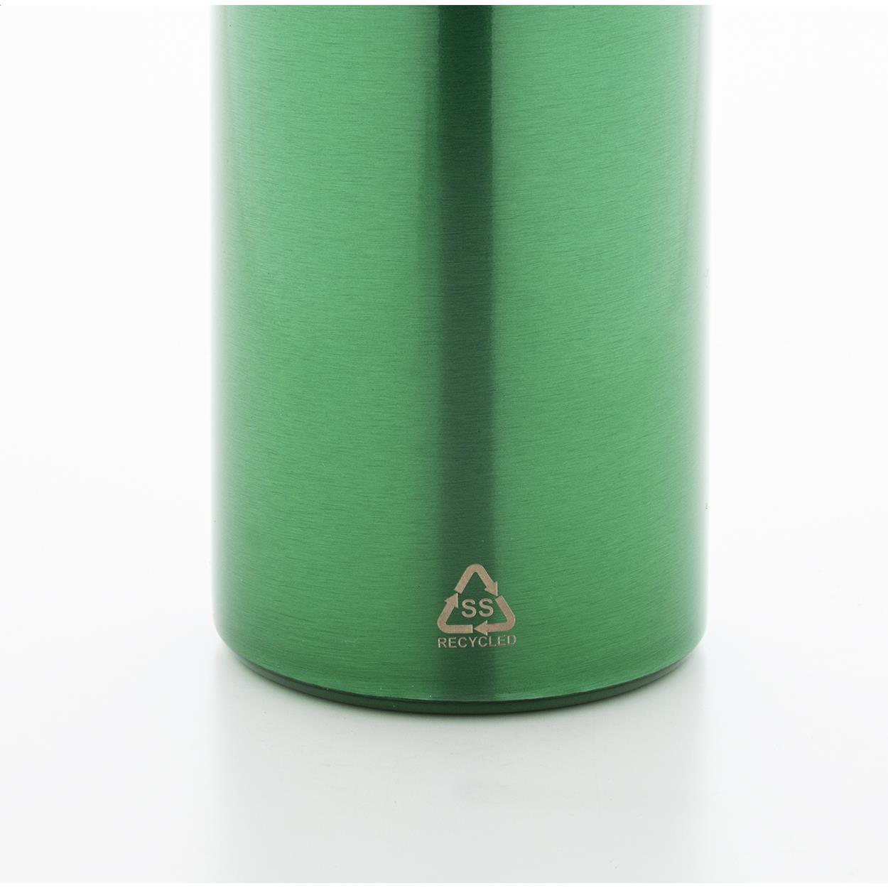 Flasche aus recyceltem Edelstahl