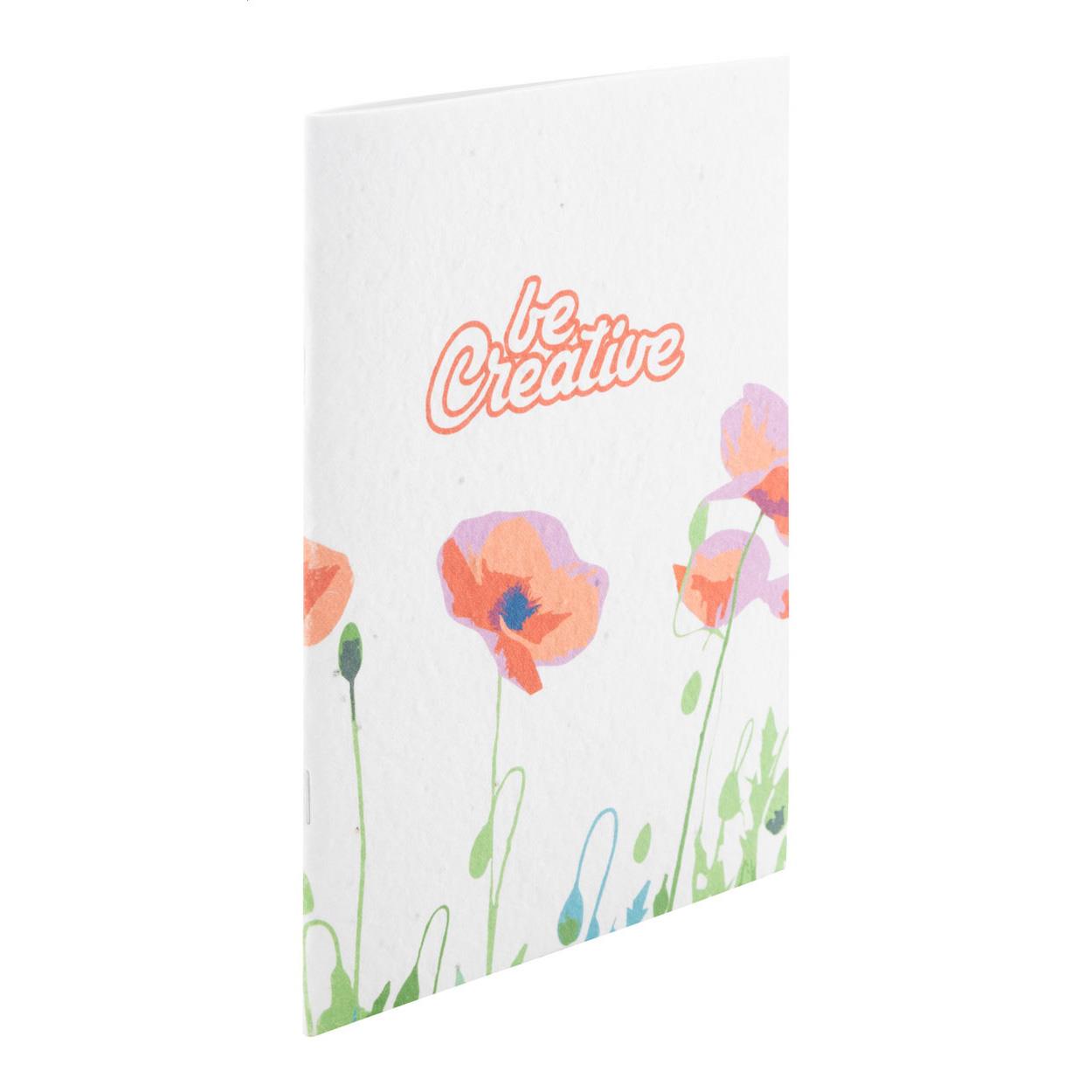 individuelles Saatpapier-Notizbuch