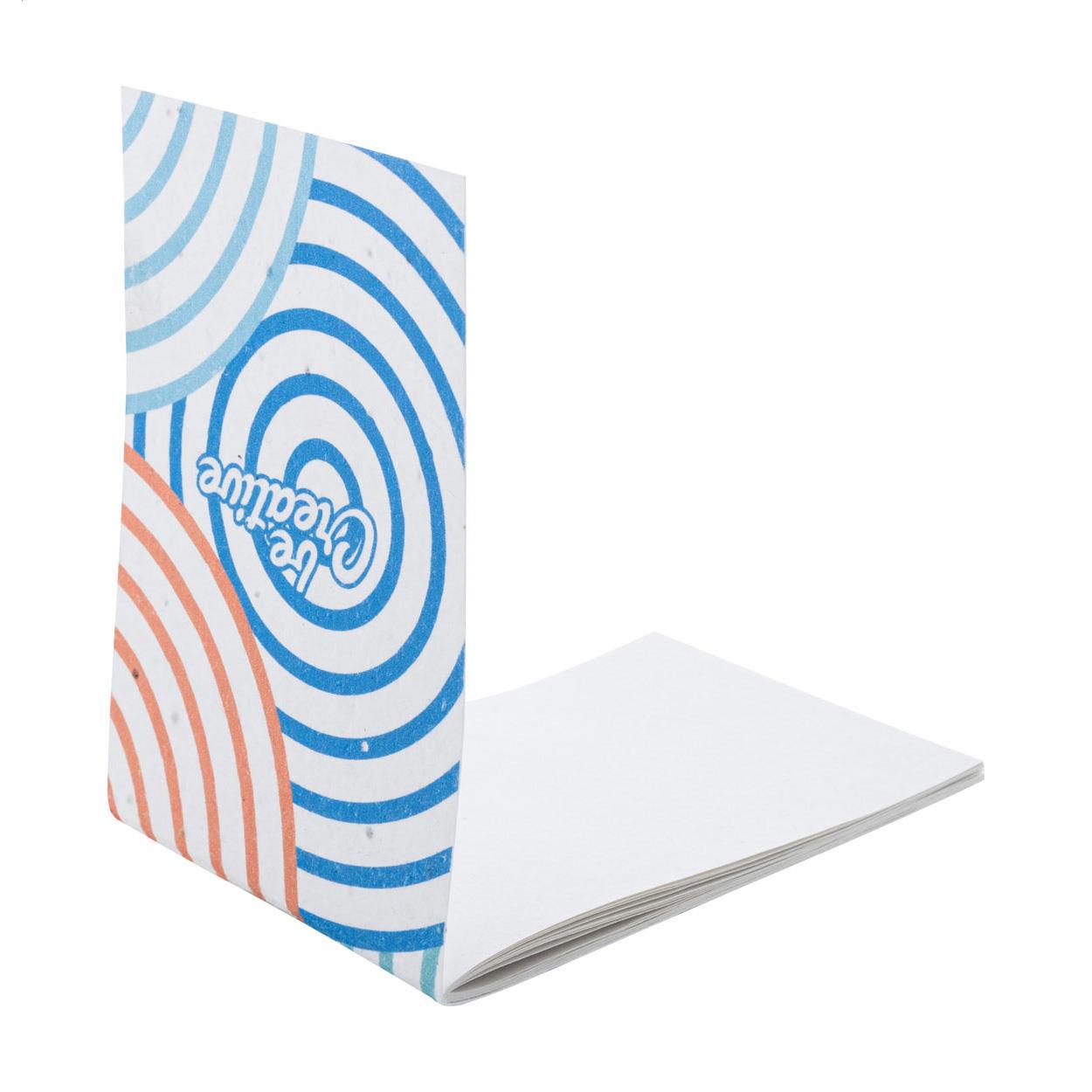 individuelles Saatpapier-Notizbuch