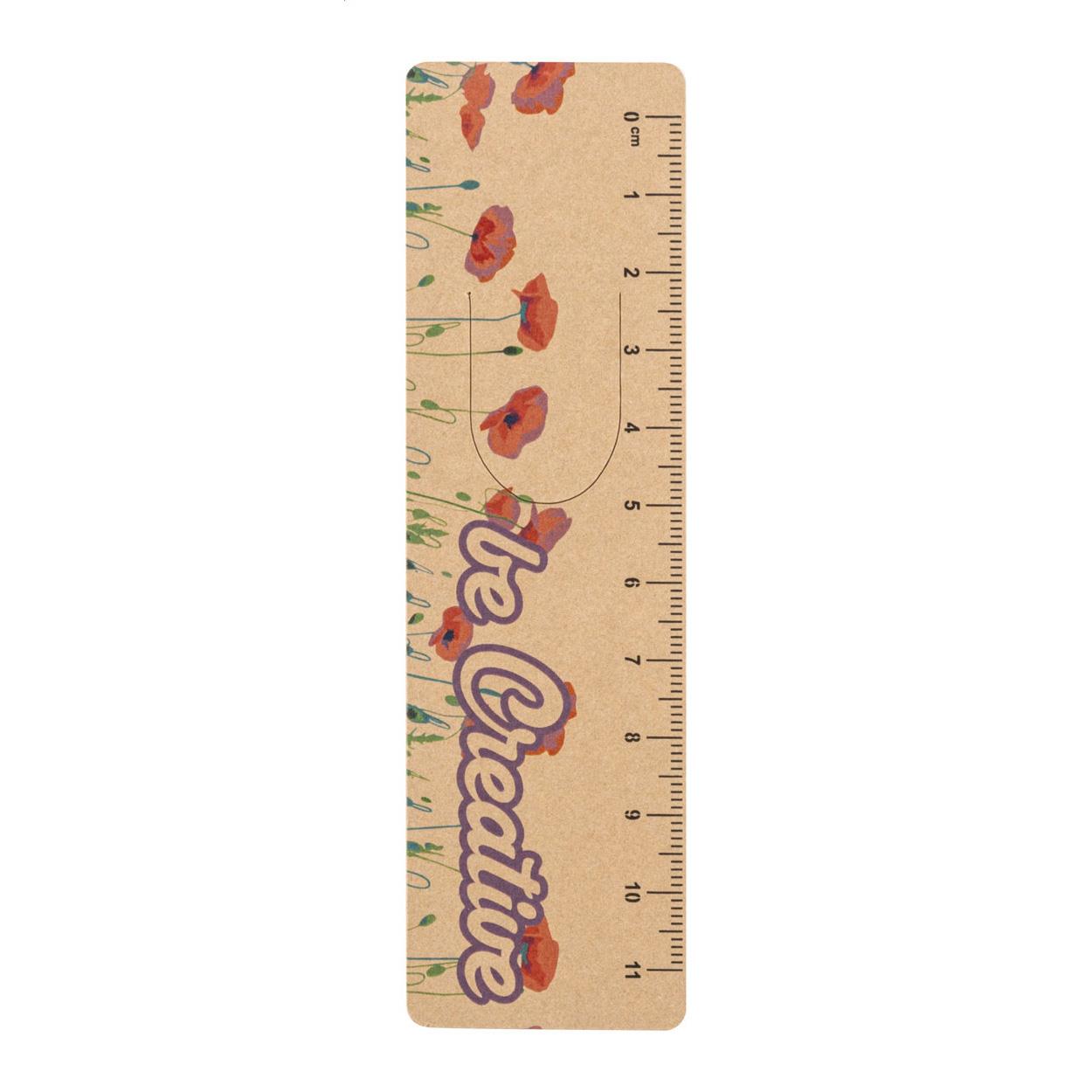 Individuelles Lesezeichen aus Papier
