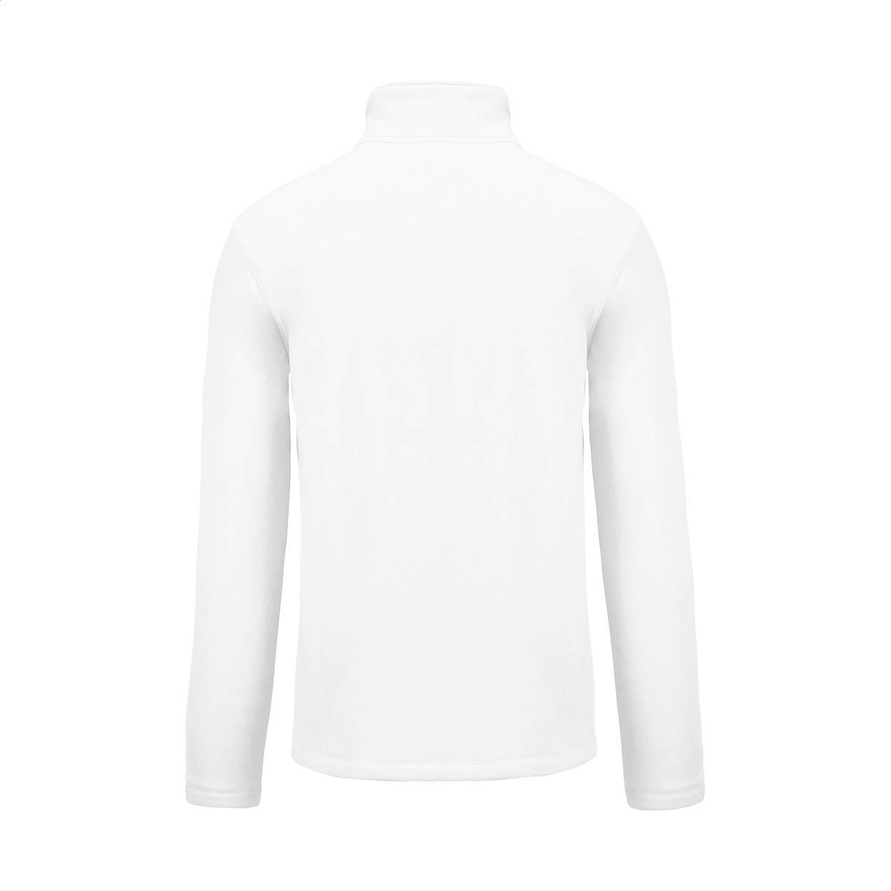 Fleecejacke mit durchgehendem Reißverschluss