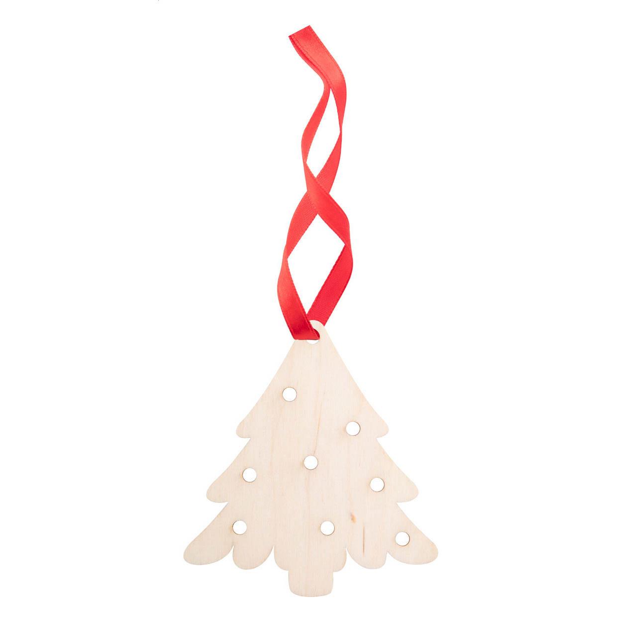 Weihnachtskarte, Baum