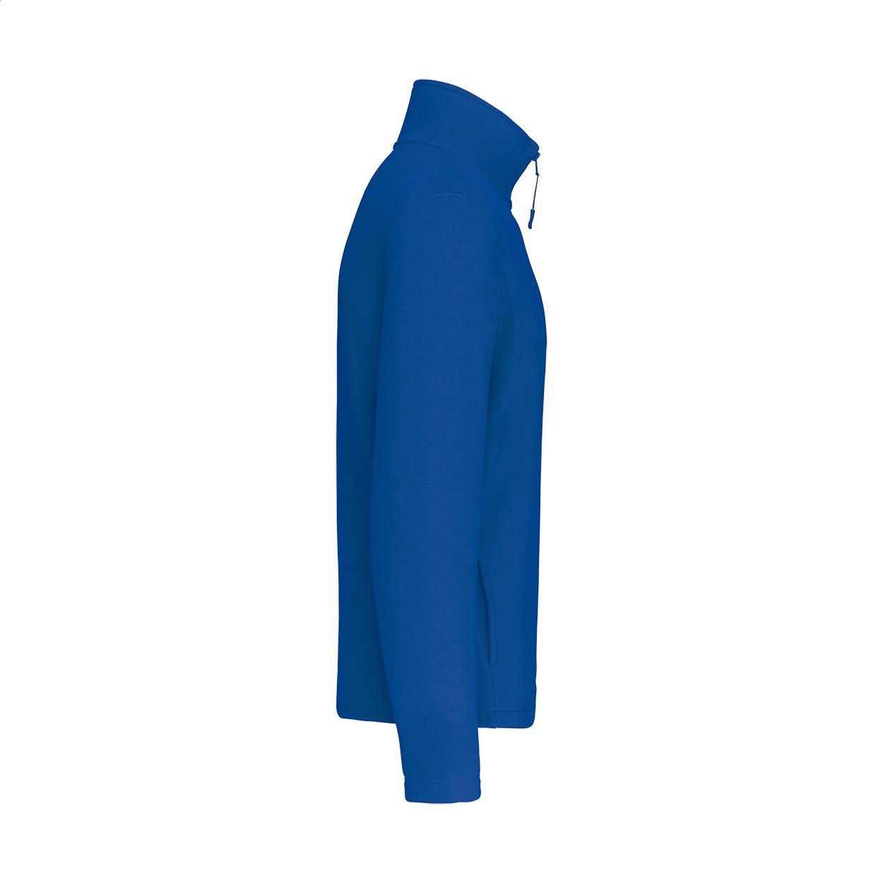 kurze Fleecejacke mit Reißverschluss