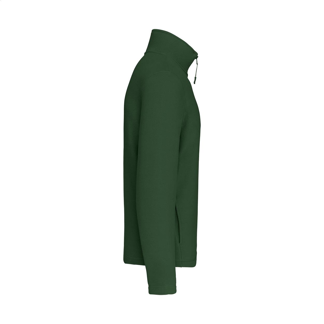 kurze Fleecejacke mit Reißverschluss