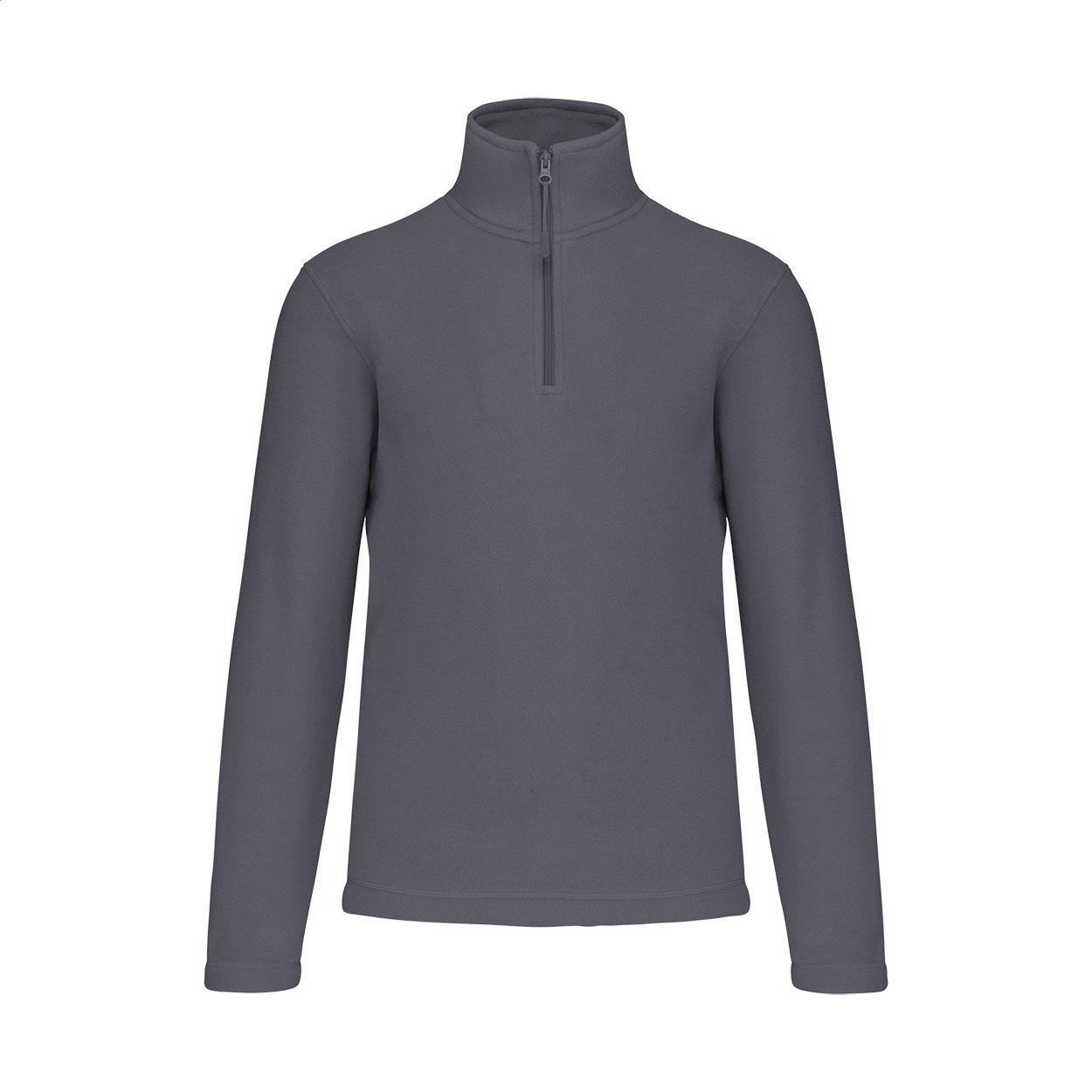 kurze Fleecejacke mit Reißverschluss