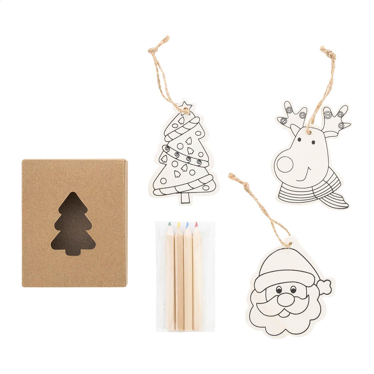 Christbaumschmuck zum Ausmalen