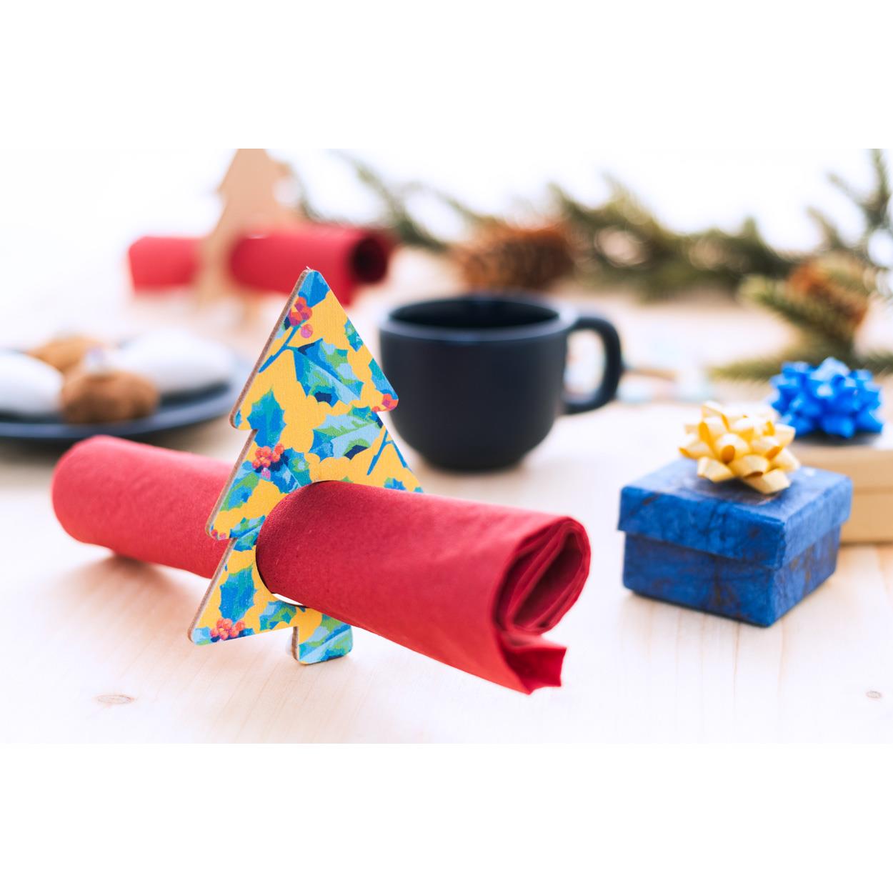 Individueller Weihnachts-Serviettenring