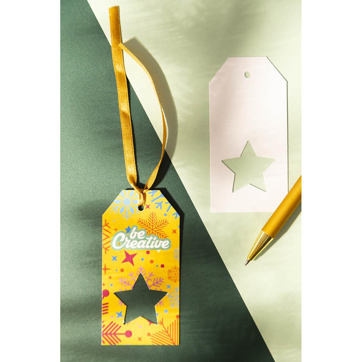 Geschenkanhänger, Stern