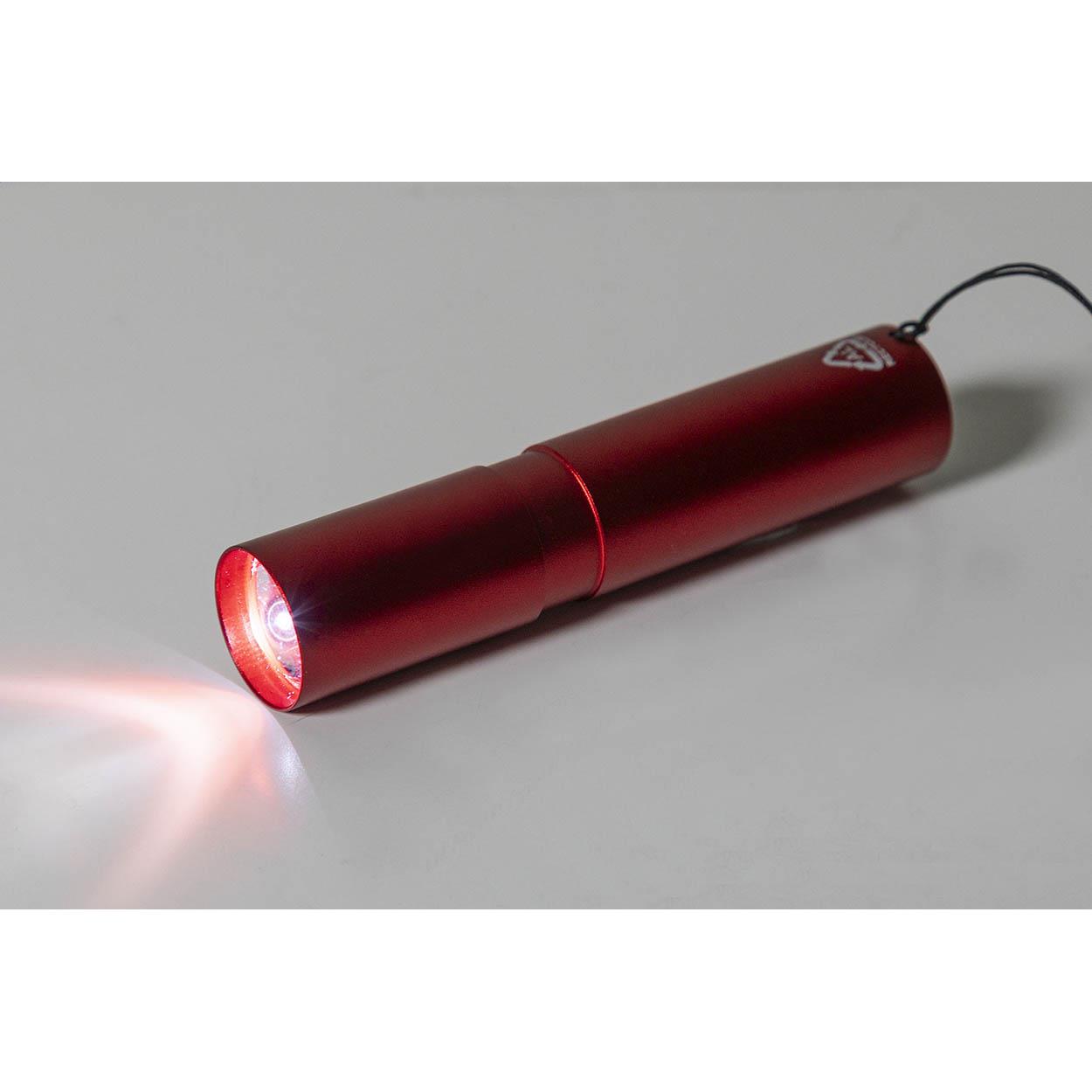 wiederaufladbare Taschenlampe aus recyceltem Aluminium