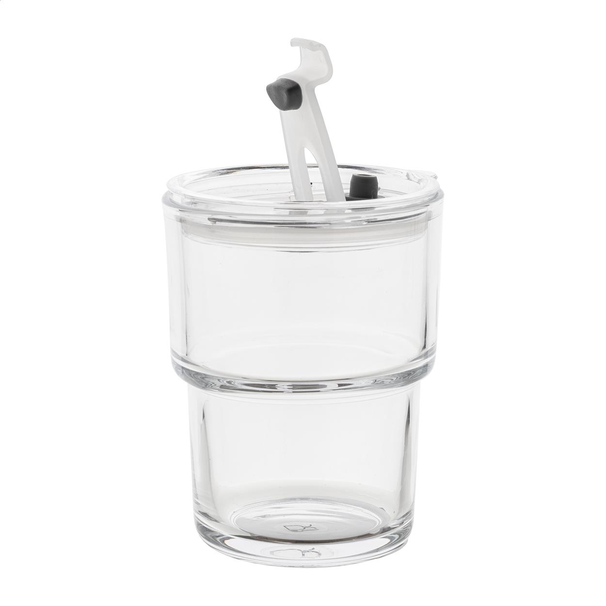 Reisebecher aus Glas