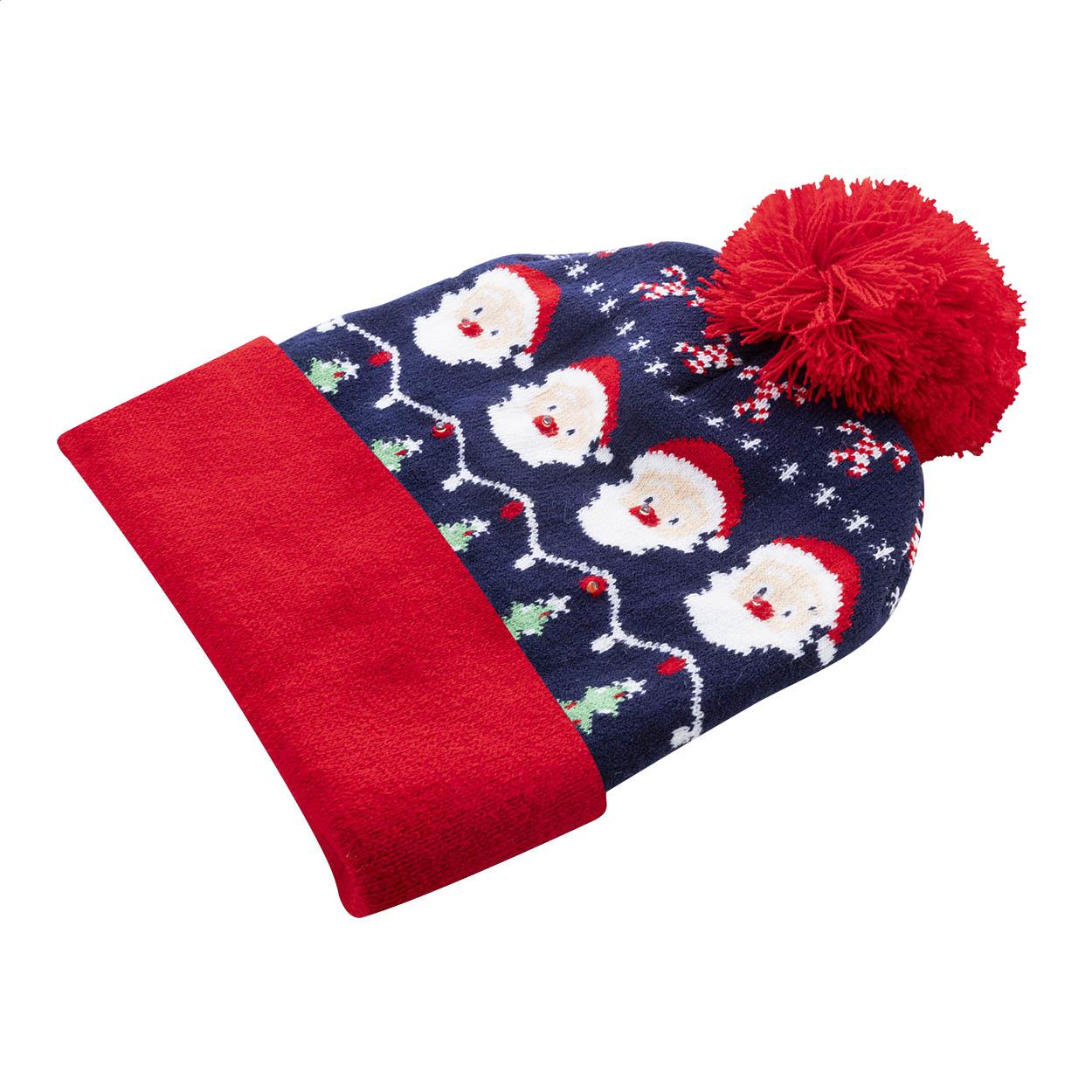 Weihnachts-LED-Wintermütze, Weihnachtsmann