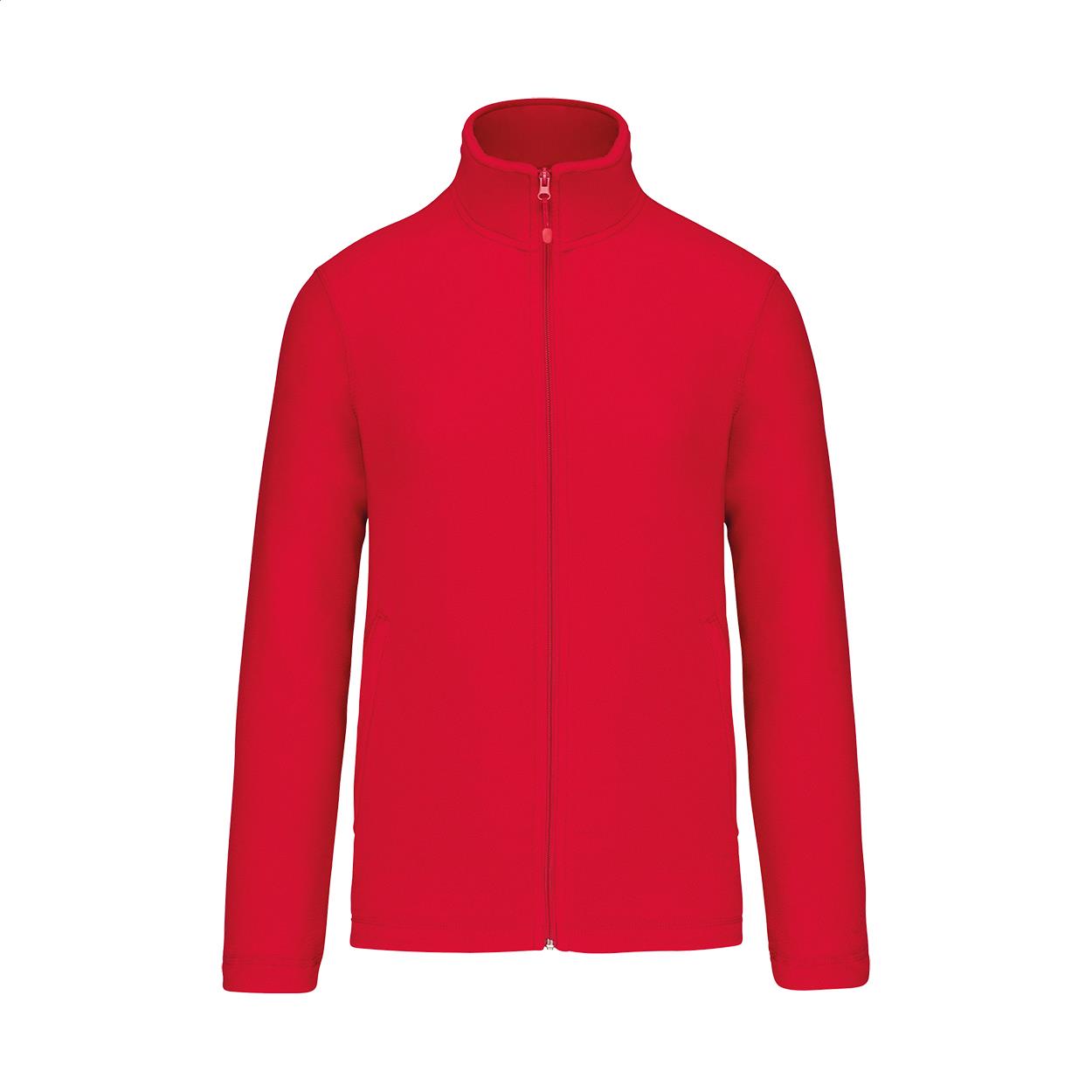 Fleecejacke mit durchgehendem Reißverschluss