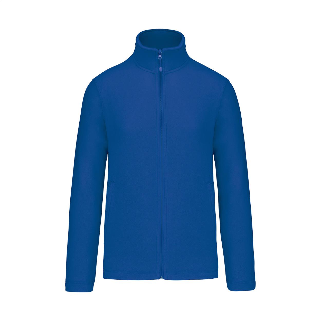 Fleecejacke mit durchgehendem Reißverschluss