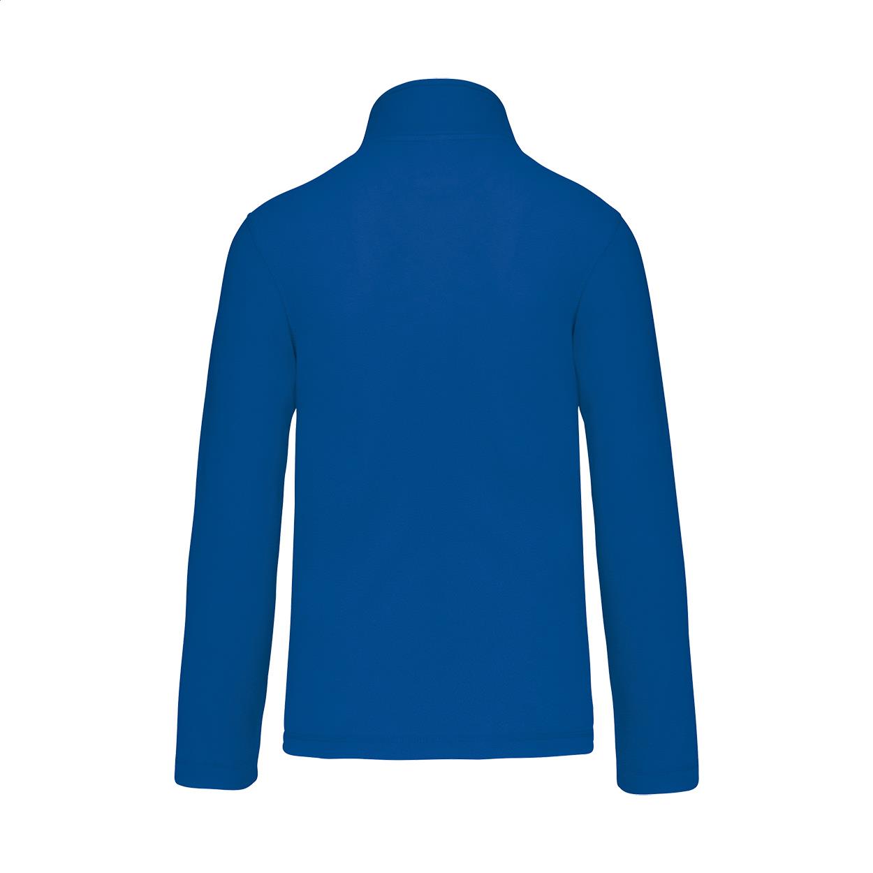 Fleecejacke mit durchgehendem Reißverschluss