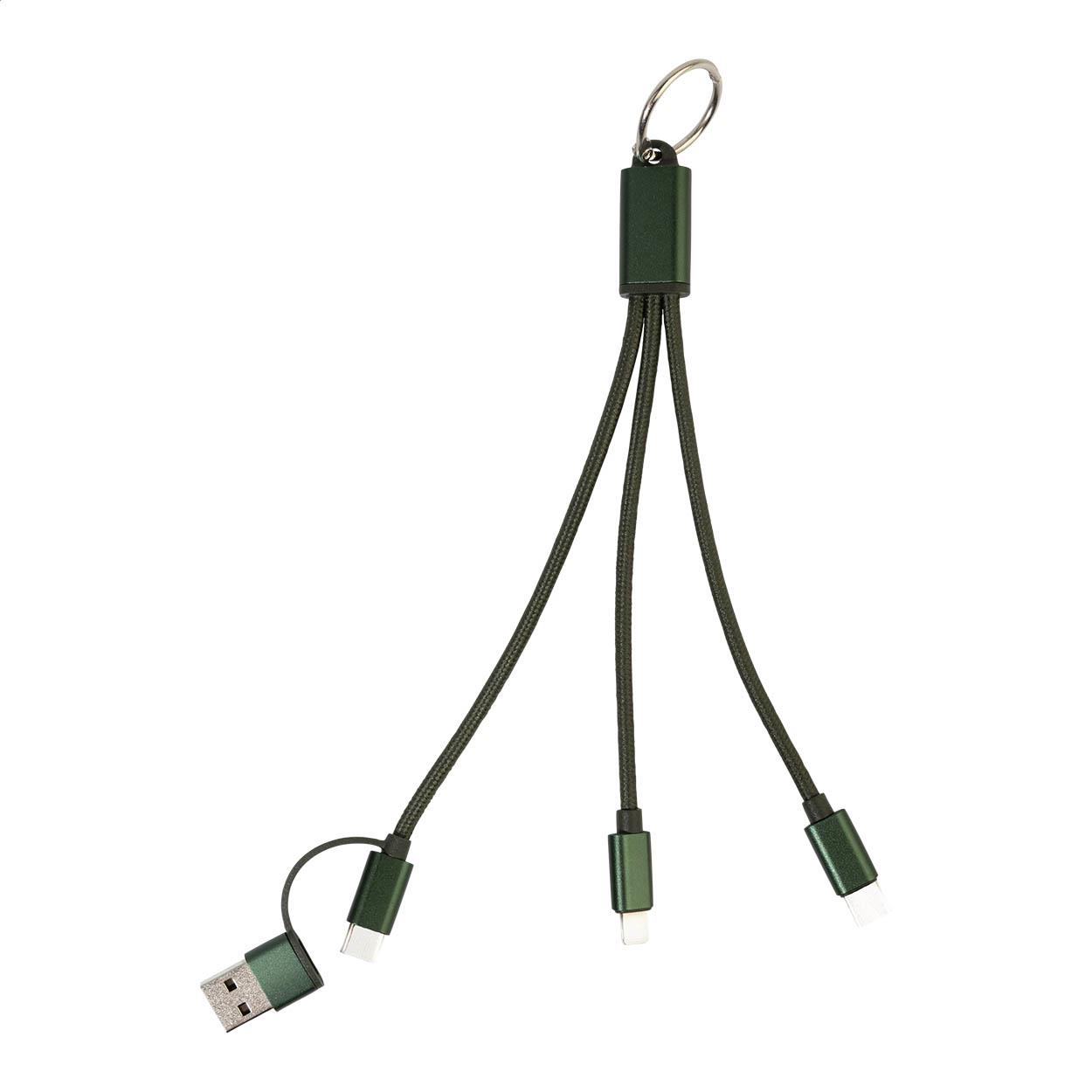 USB-Ladekabel mit Schlüsselanhänger