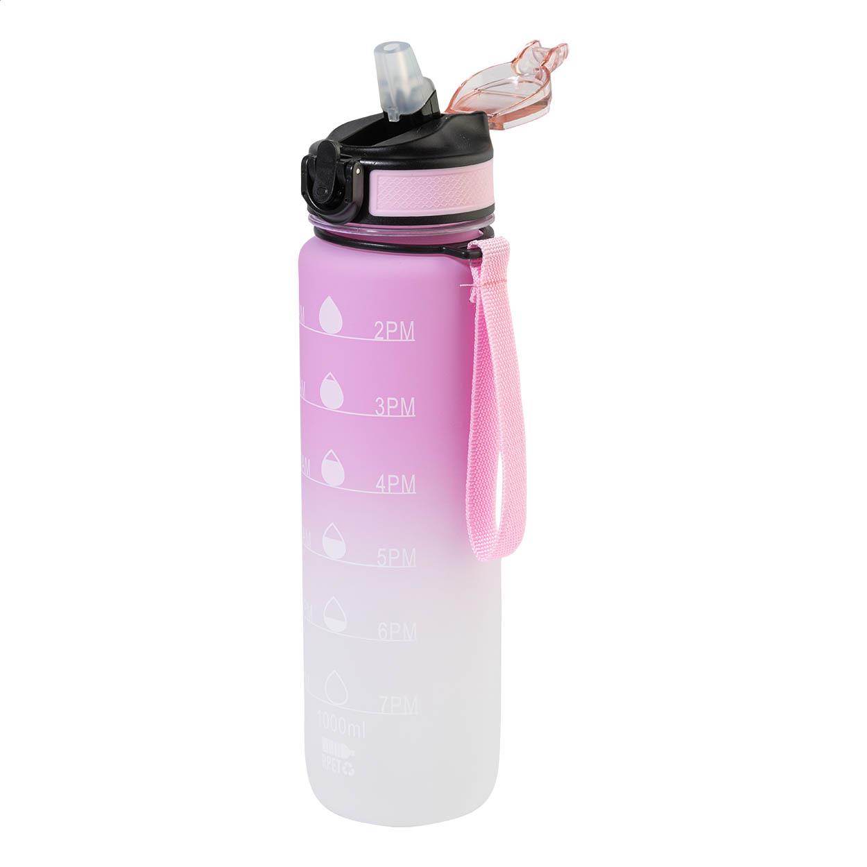 RPET Flasche mit Motivationsanzeige