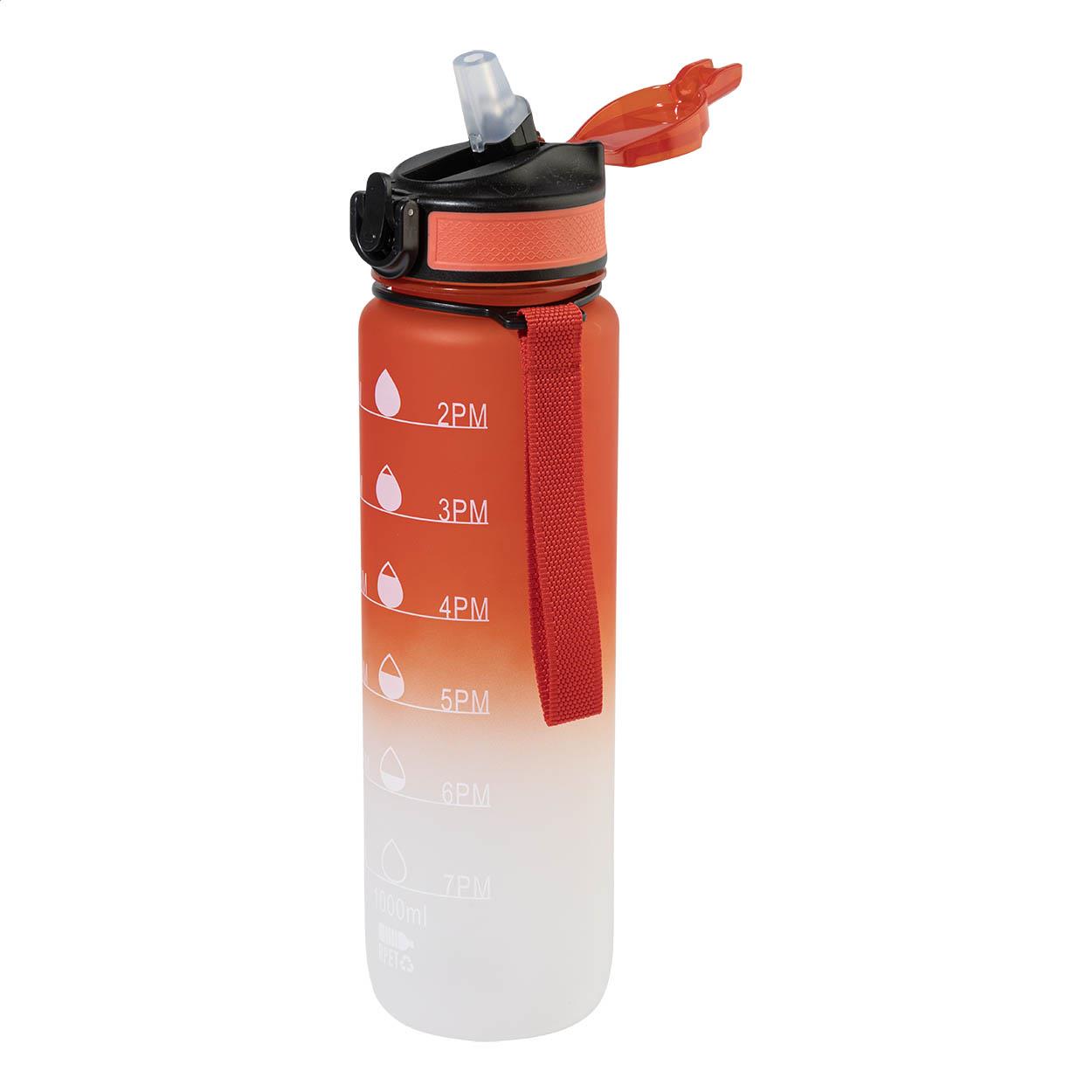 RPET Flasche mit Motivationsanzeige