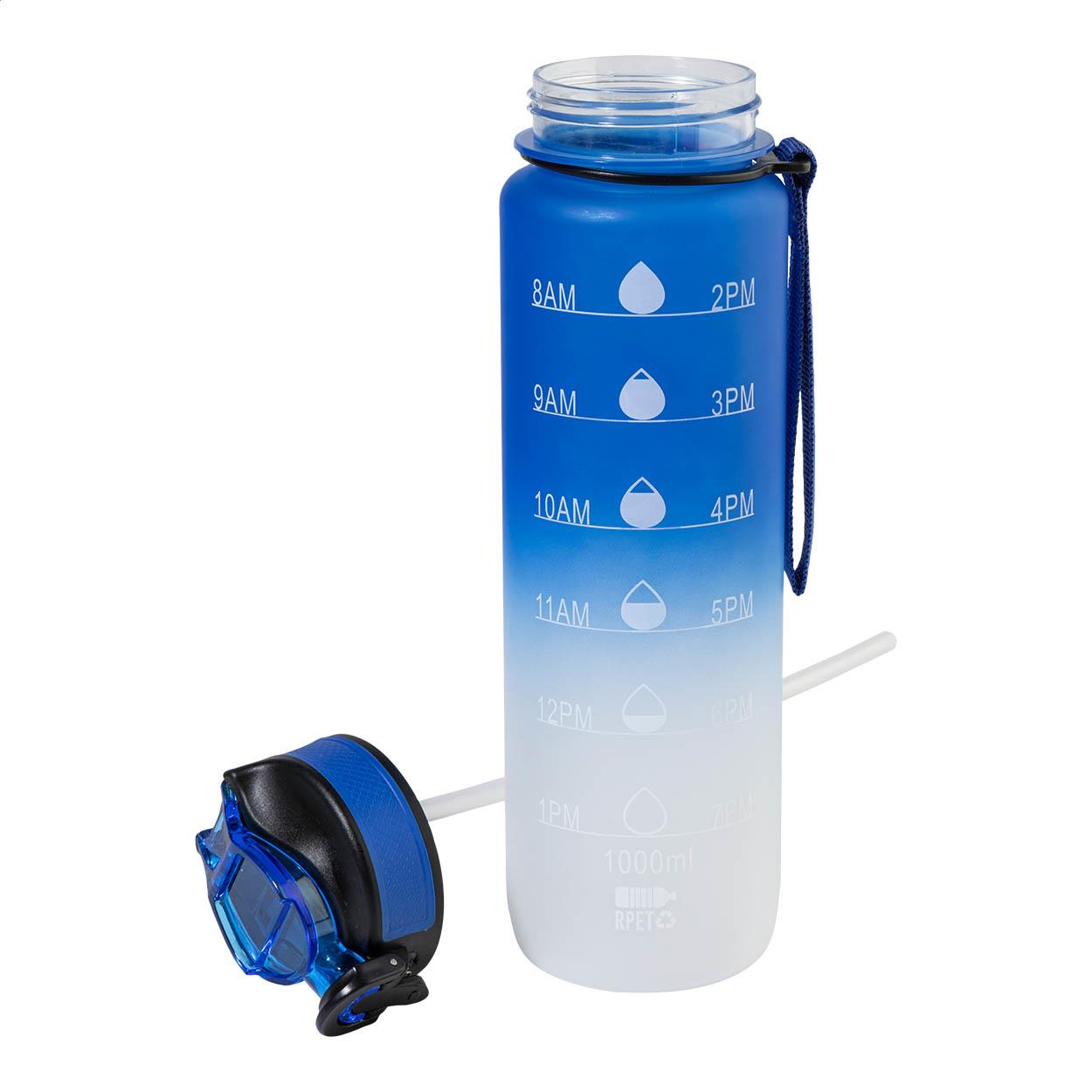 RPET Flasche mit Motivationsanzeige