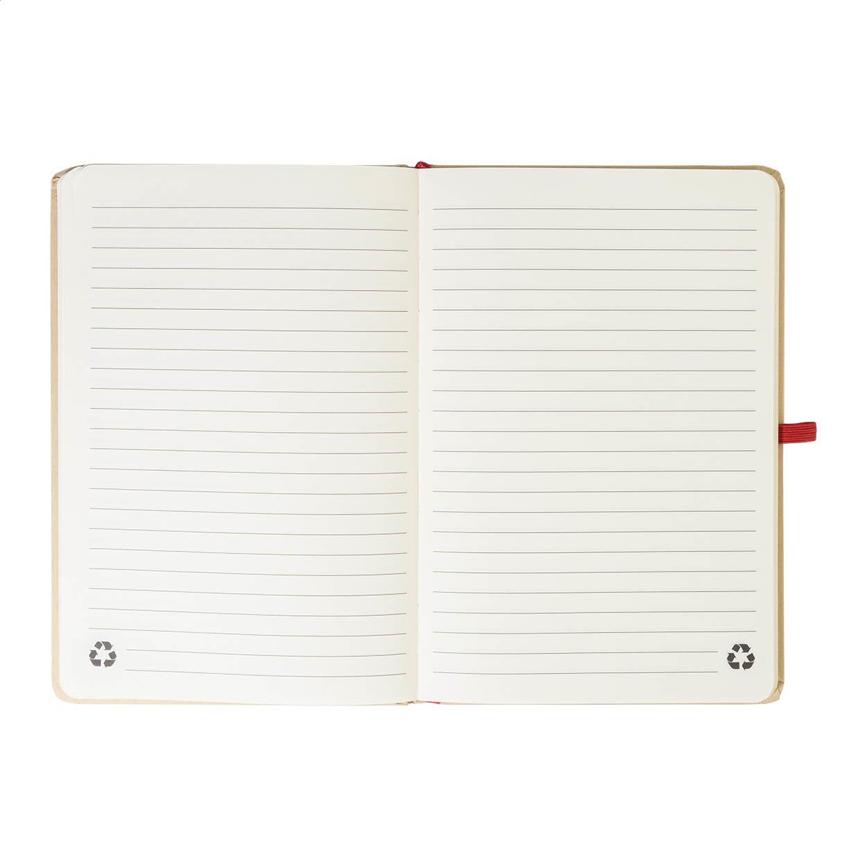 Notizbuch mit Farbeffekt