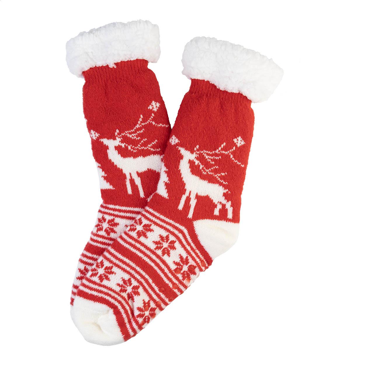 Weihnachtshausschuhsocken