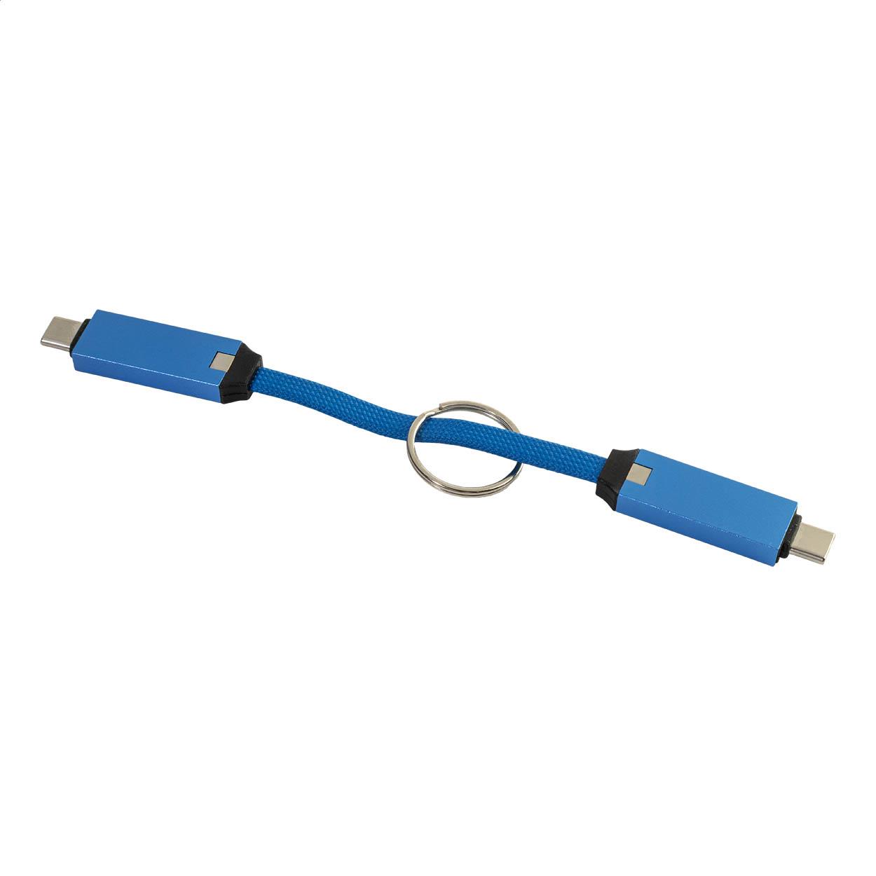 Schlüsselanhänger mit 60W USB-C-Kabel
