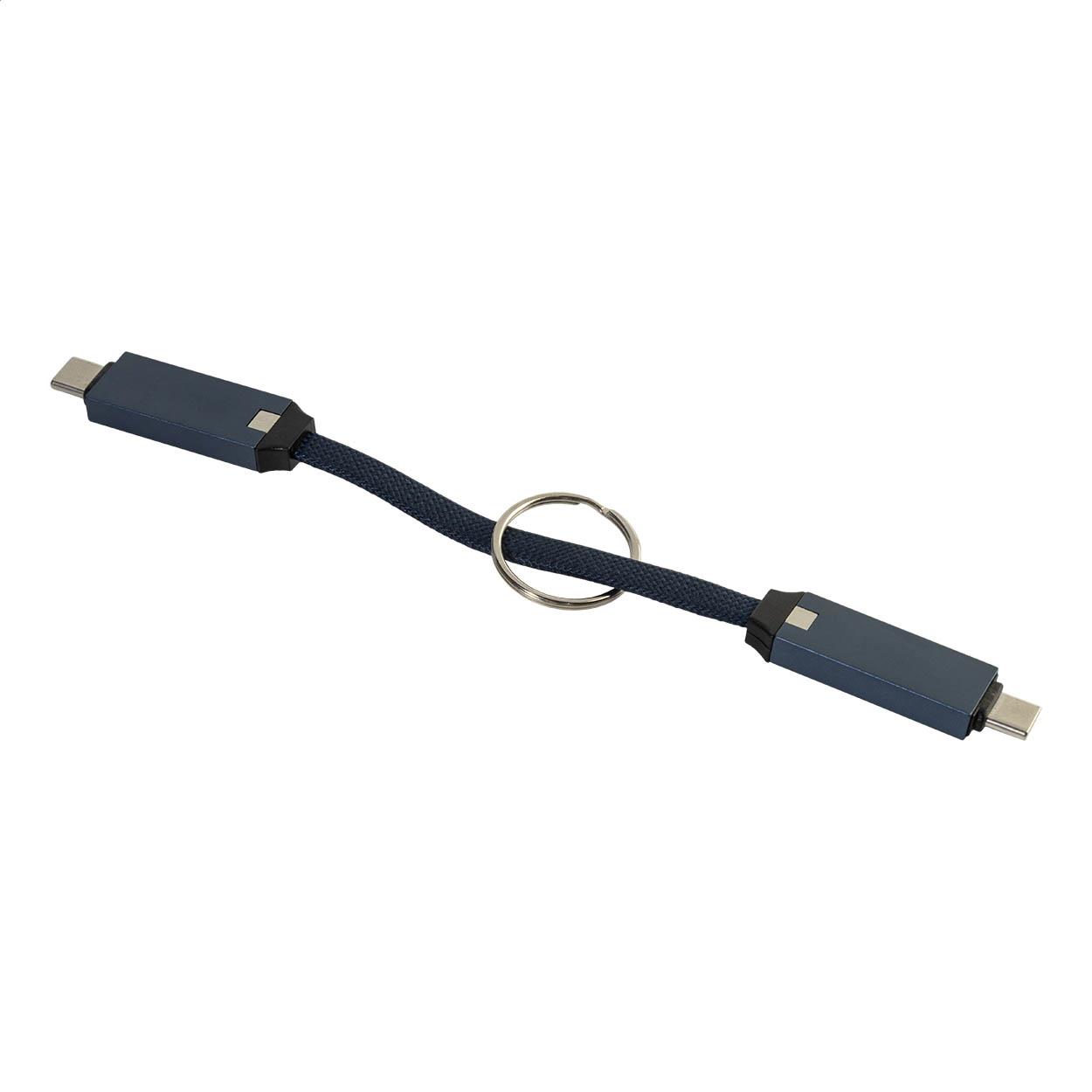 Schlüsselanhänger mit 60W USB-C-Kabel