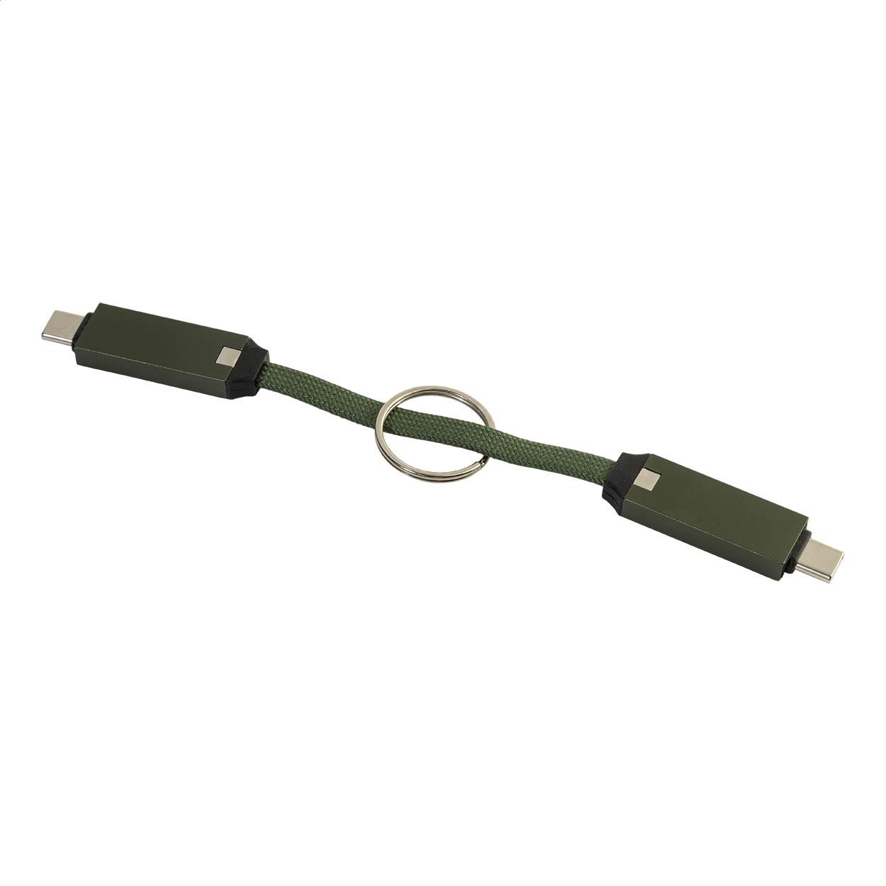 Schlüsselanhänger mit 60W USB-C-Kabel