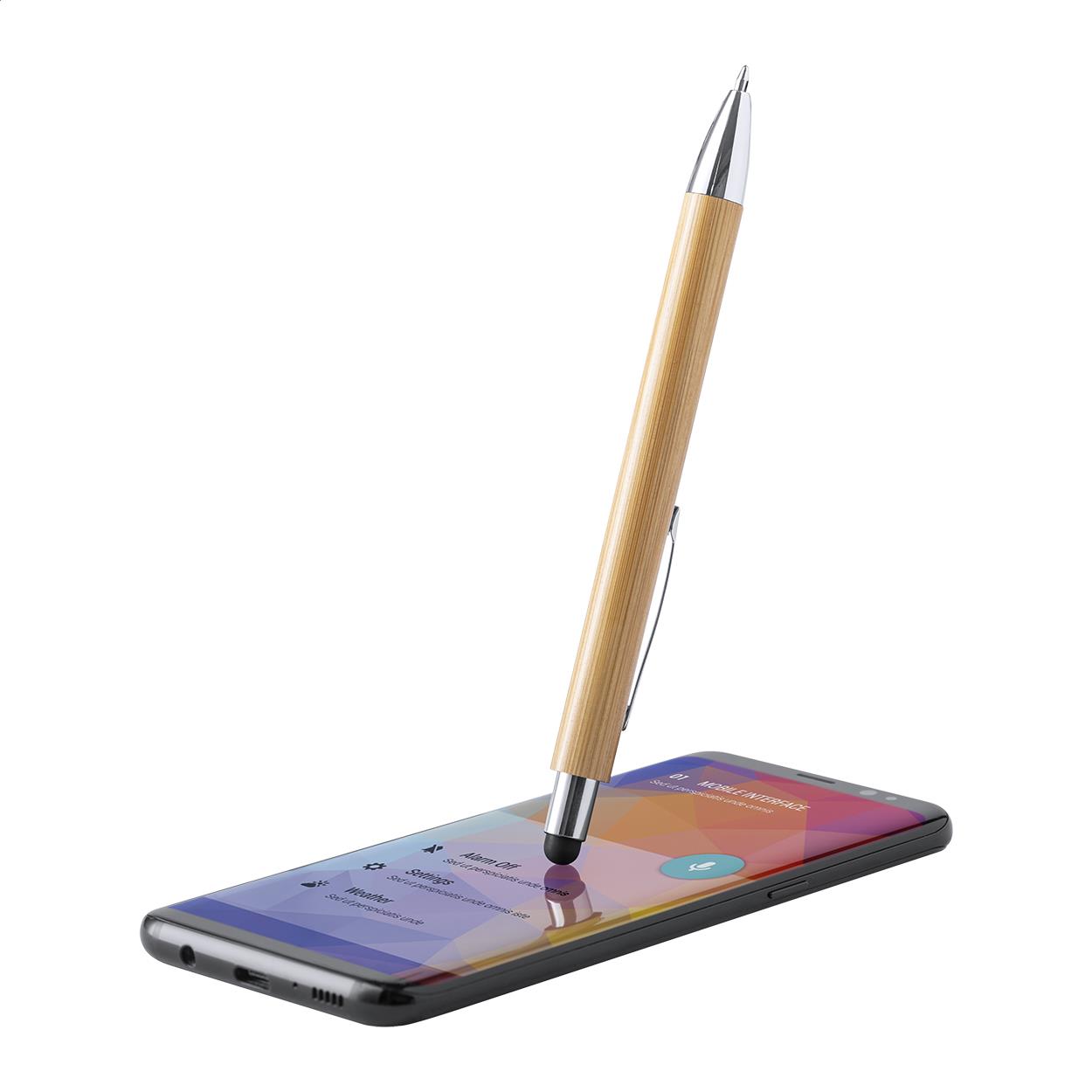Bambus-Kugelschreiber & Touchpen