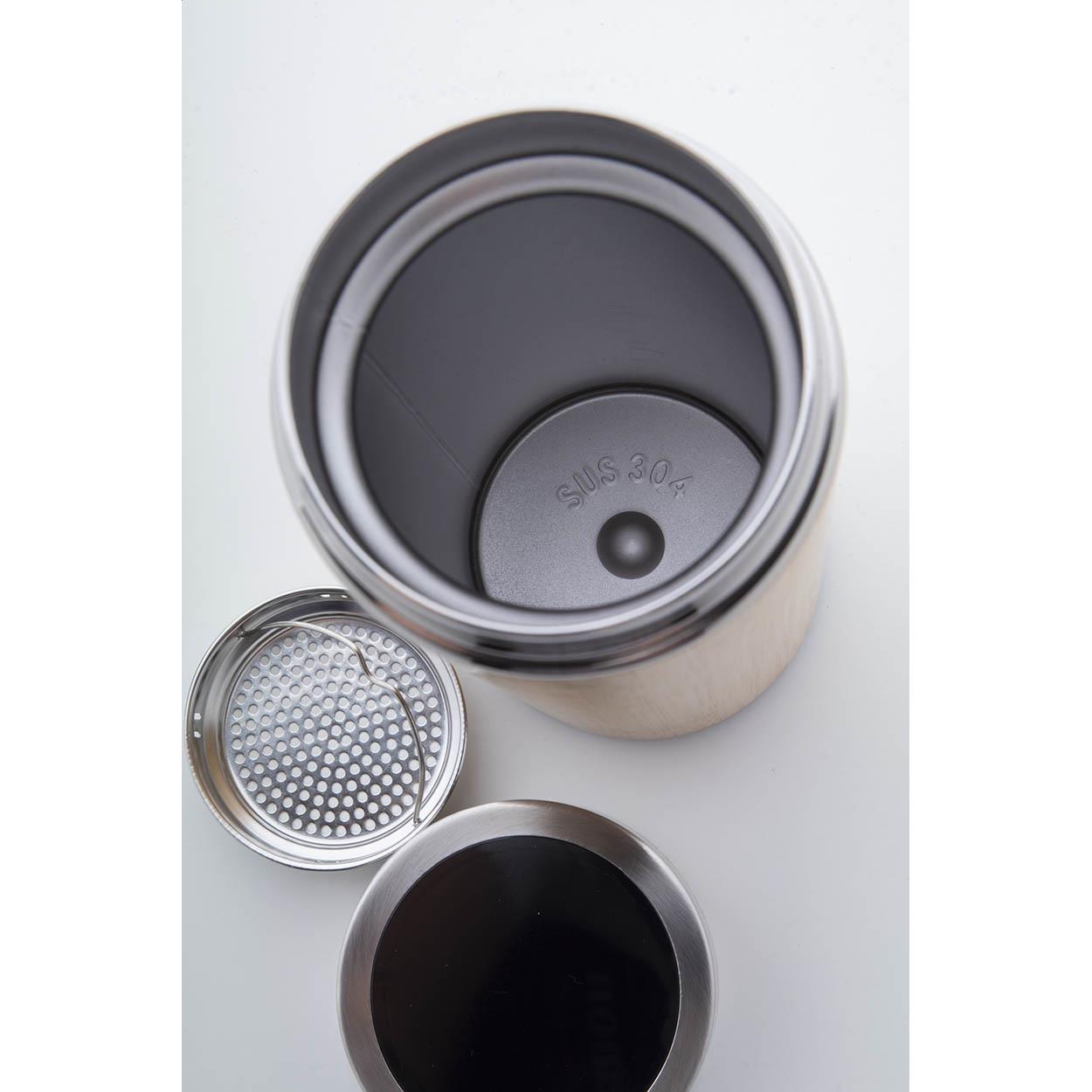 Isolierflasche mit Thermometer