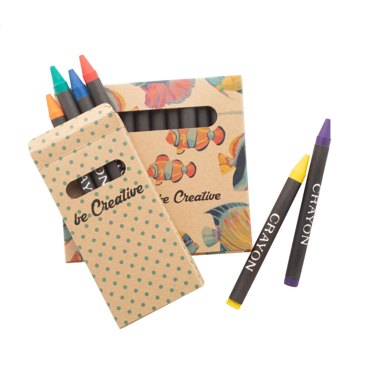 Individuelles Wachsmalstifte-Set (6 Stk.)