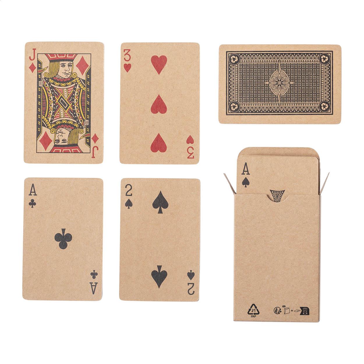 Spielkarten aus Recyclingpapier