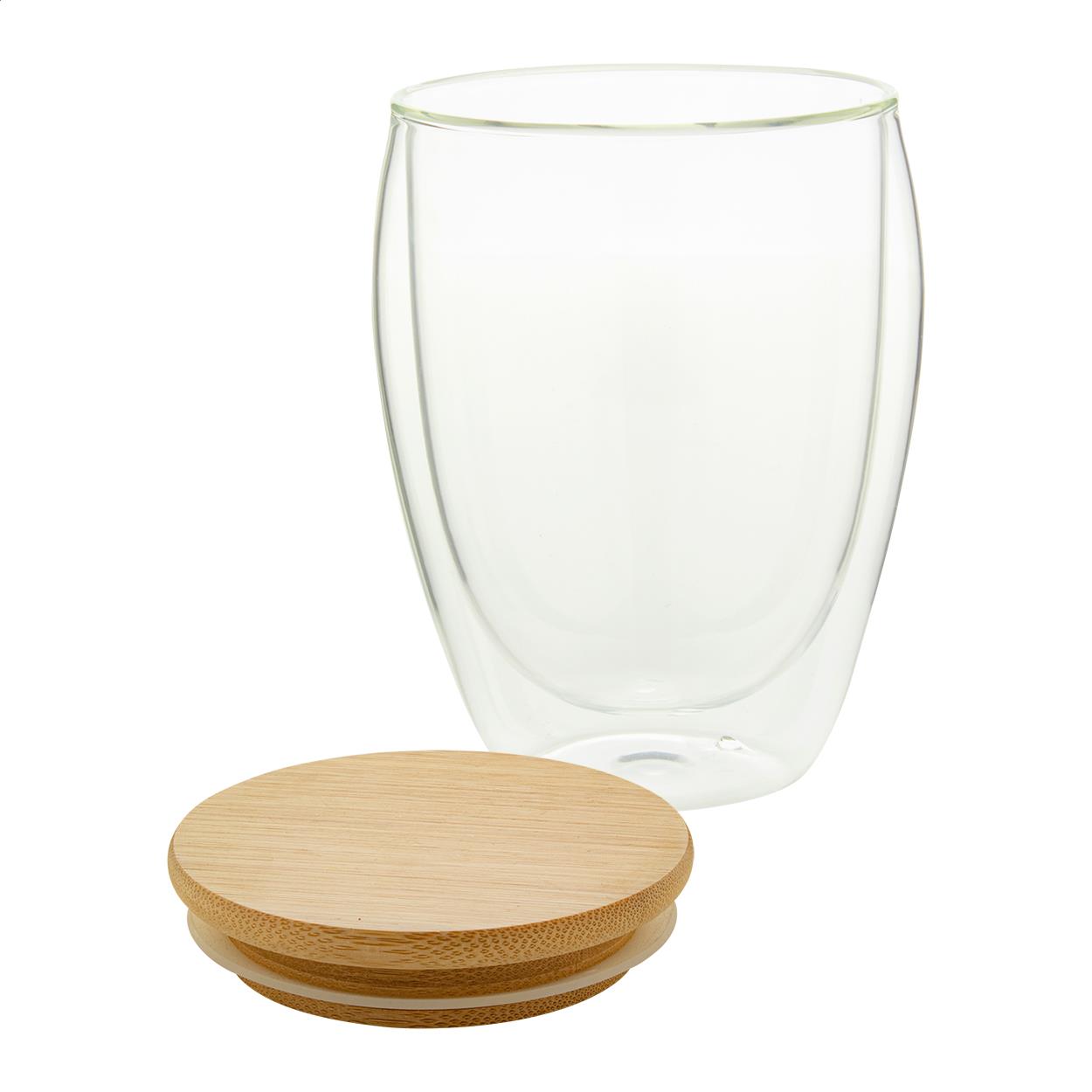 Glas-Thermobecher