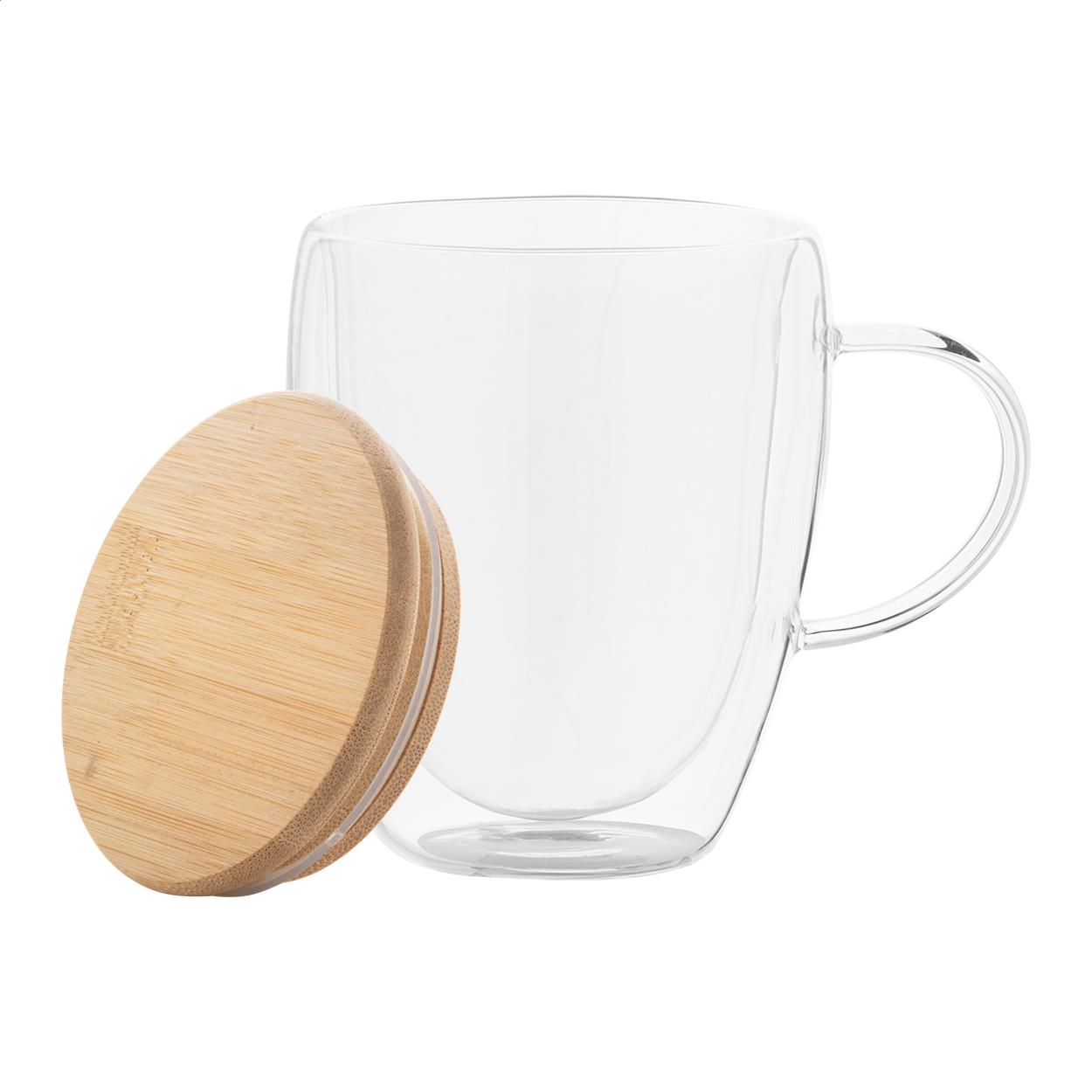 Glas-Thermobecher
