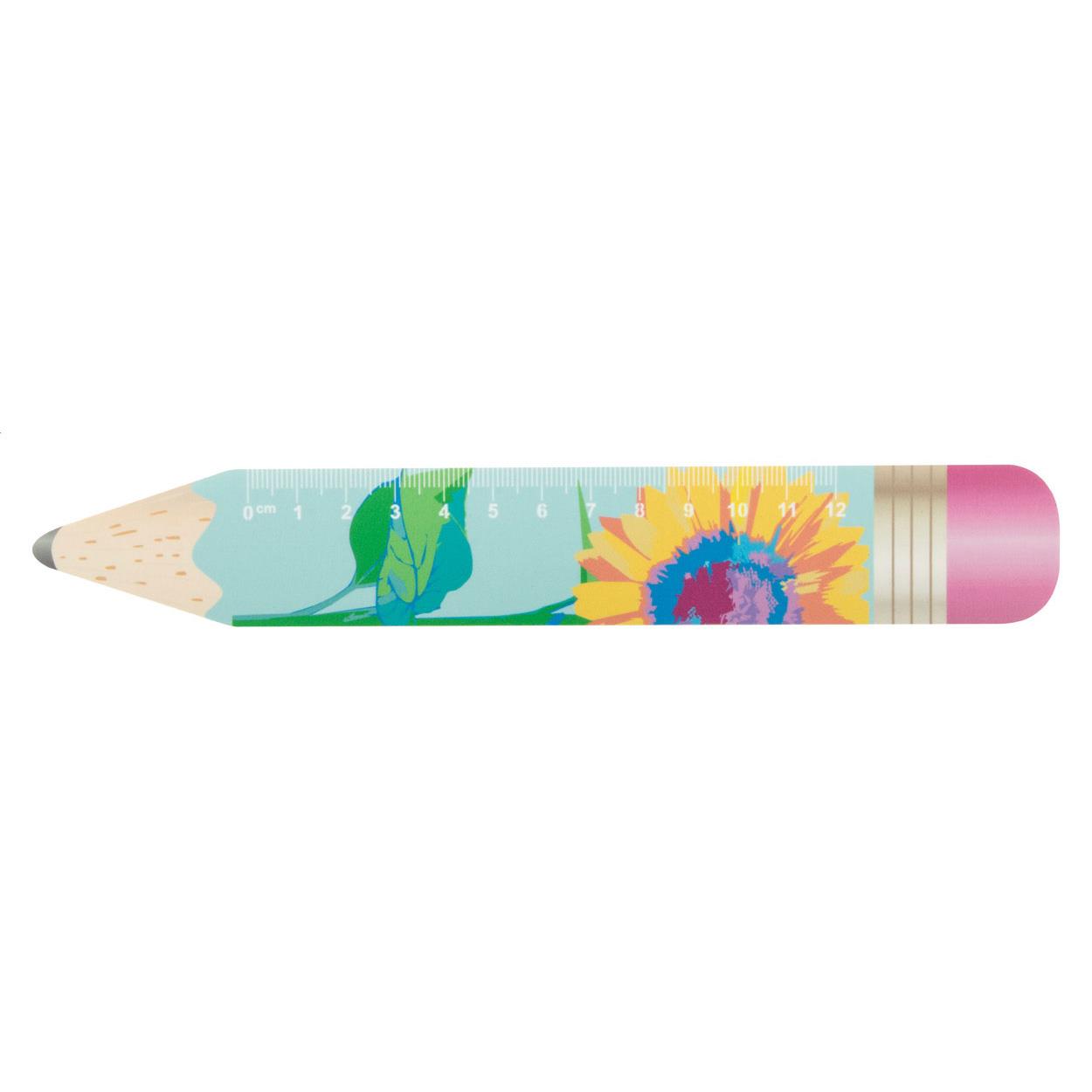 12 cm Lineal, Bleistift