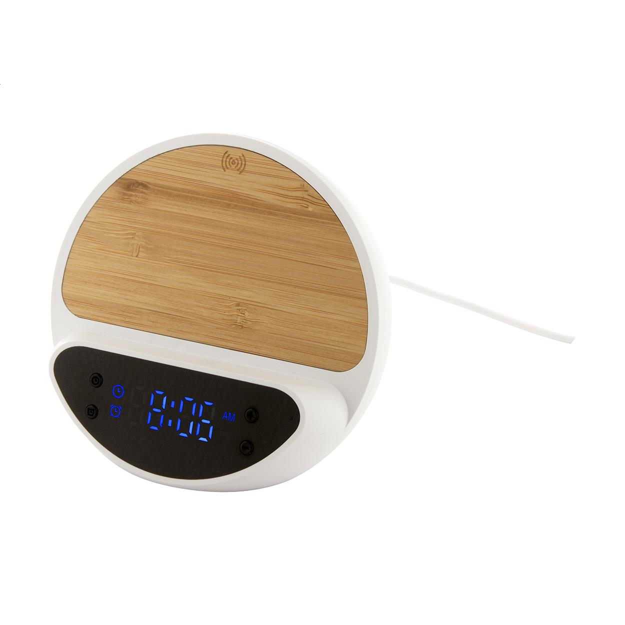 Wecker mit Wireless-Charger