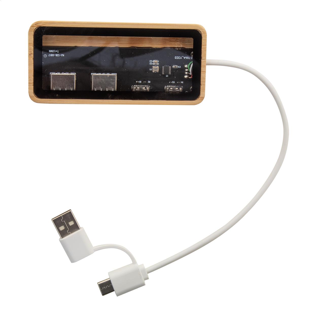 Transparenter USB-Hub