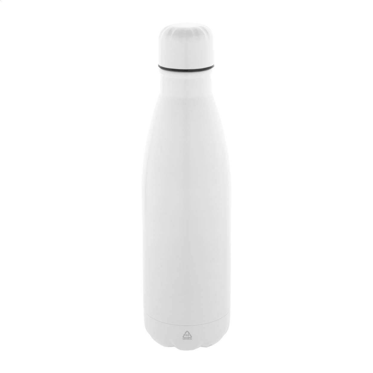 Flasche aus recyceltem Edelstahl
