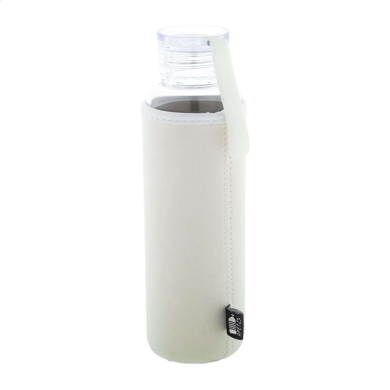 Flasche aus recyceltem Glas