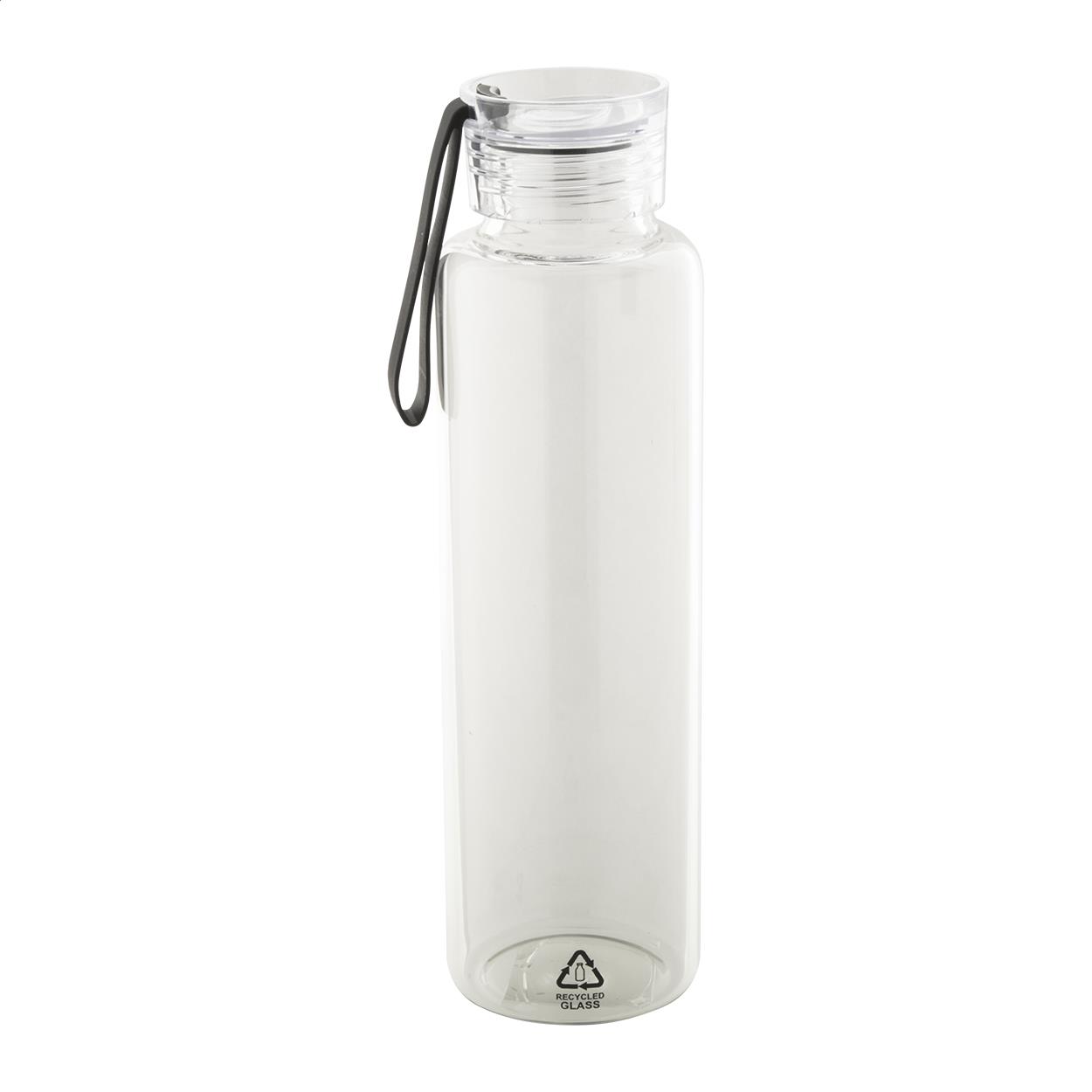 Flasche aus recyceltem Glas