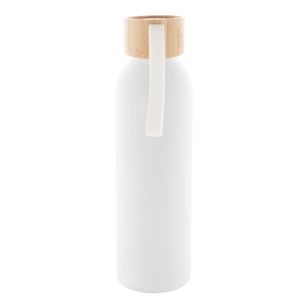 Flasche aus recyceltem Aluminium