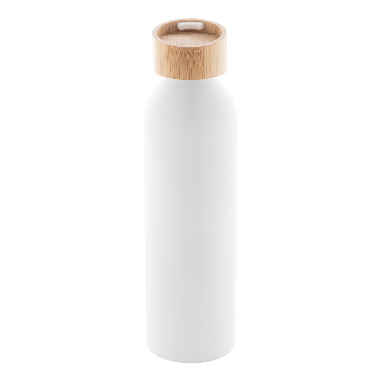 Flasche aus recyceltem Aluminium