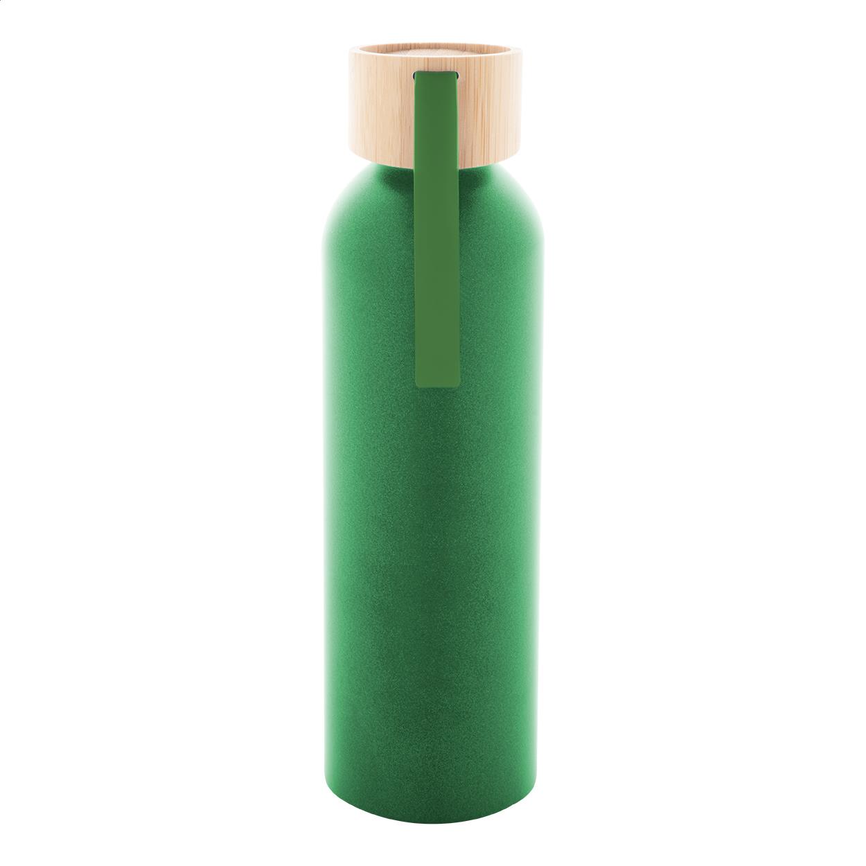 Flasche aus recyceltem Aluminium