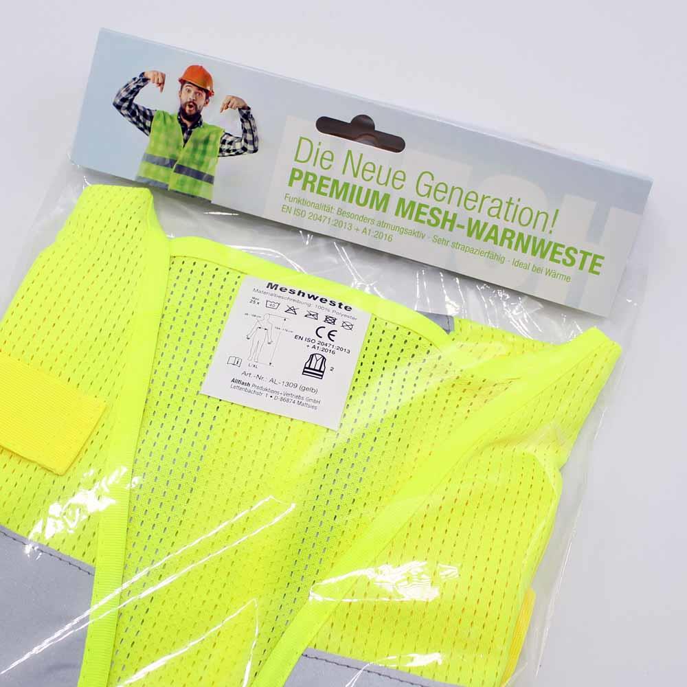 Warnweste MULTI-POCKET Gr. L/XL