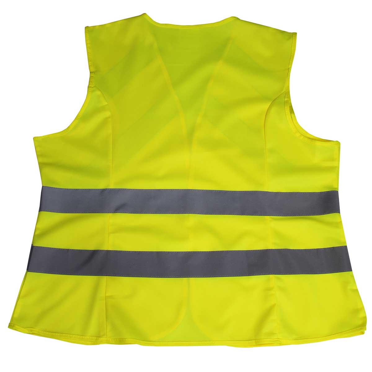Qualitäts-Warnweste Tailliert Gr. XL/XXL