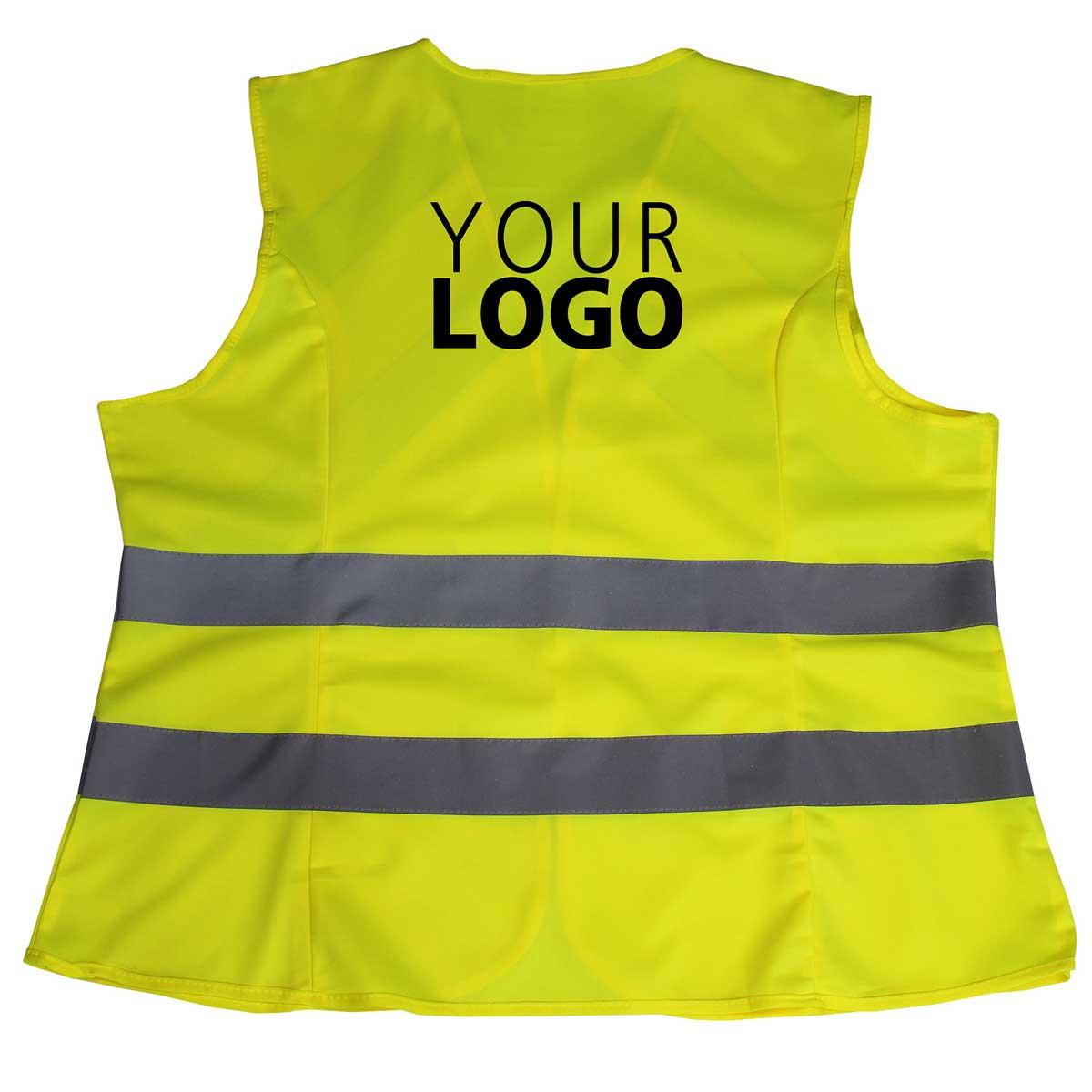 Qualitäts-Warnweste Tailliert Gr. XL/XXL