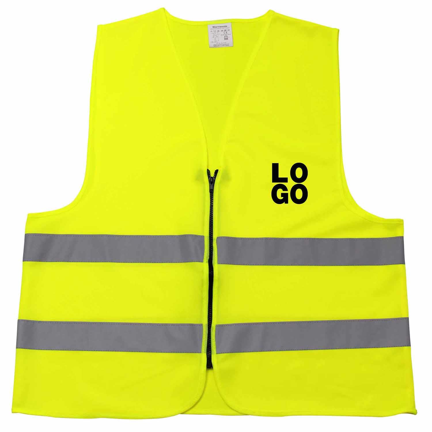 Warnweste ZIPPER LONG